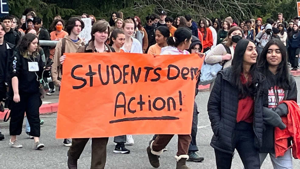 Students across the US unite in walkouts against gun violence