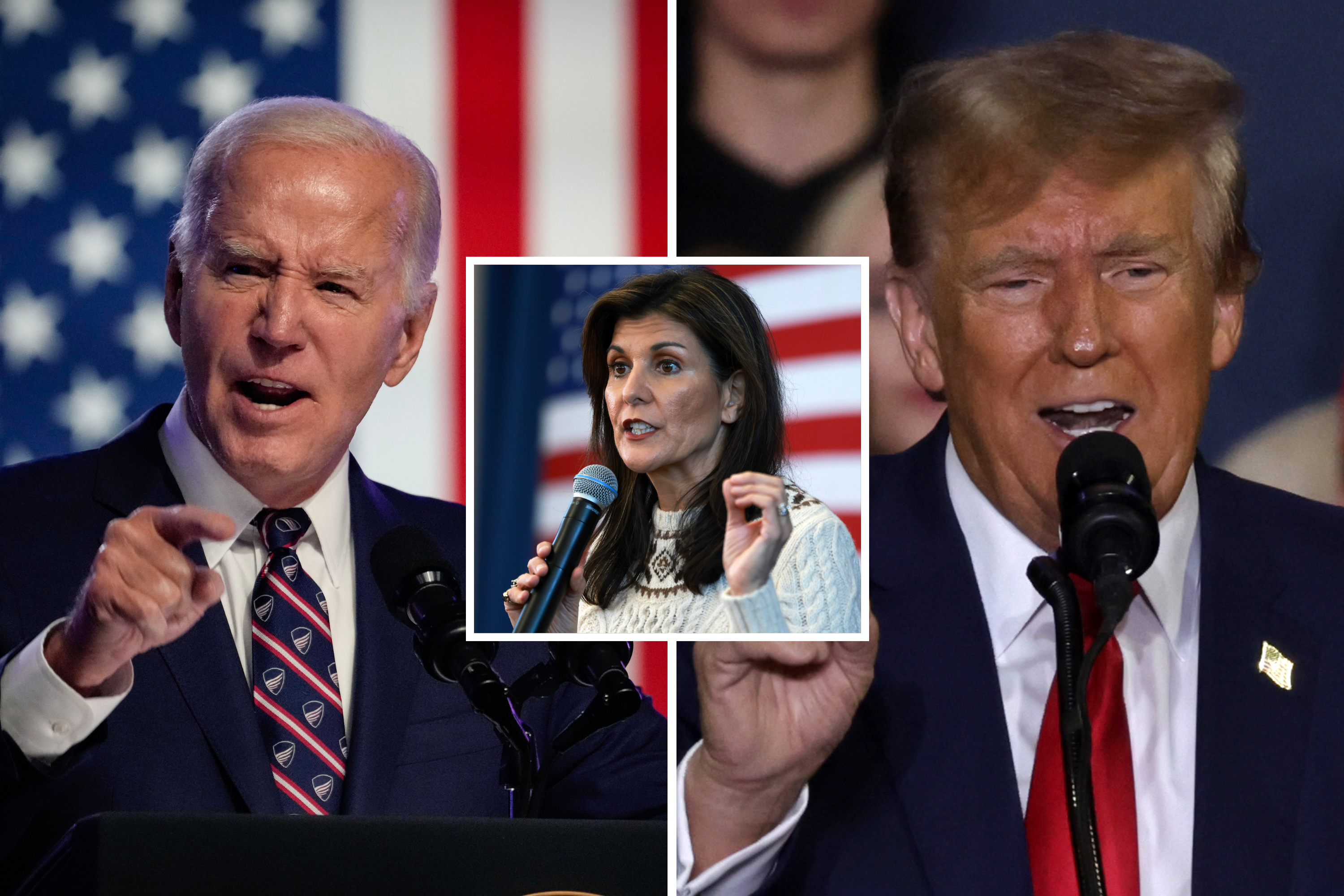 "Nikki Haley's Clash with Trump and Biden's Mockery: A Political Showdown"