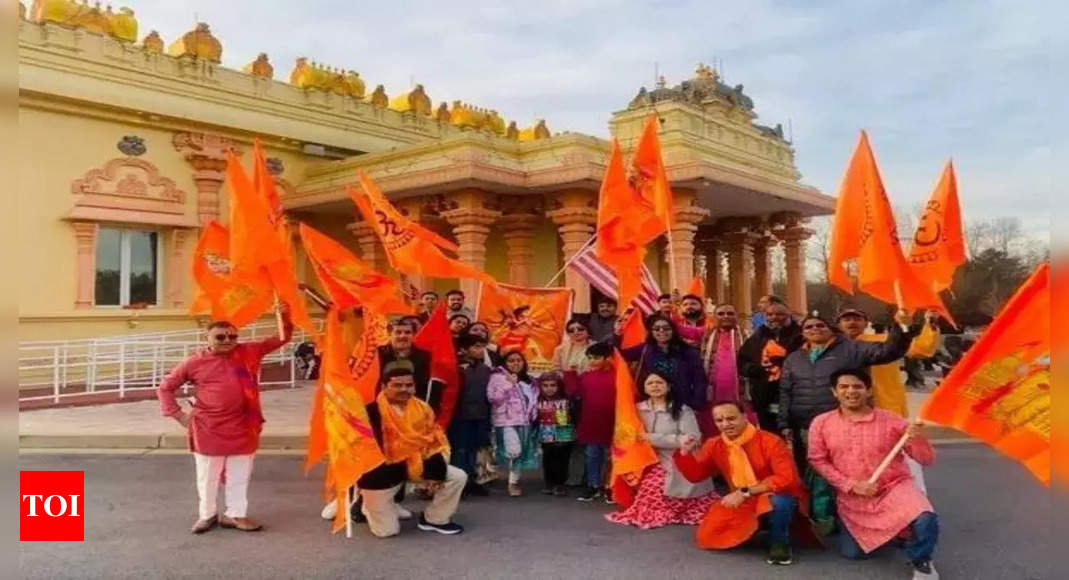 Ram Mandir Inauguration Sparks Celebratory Car Rally in America