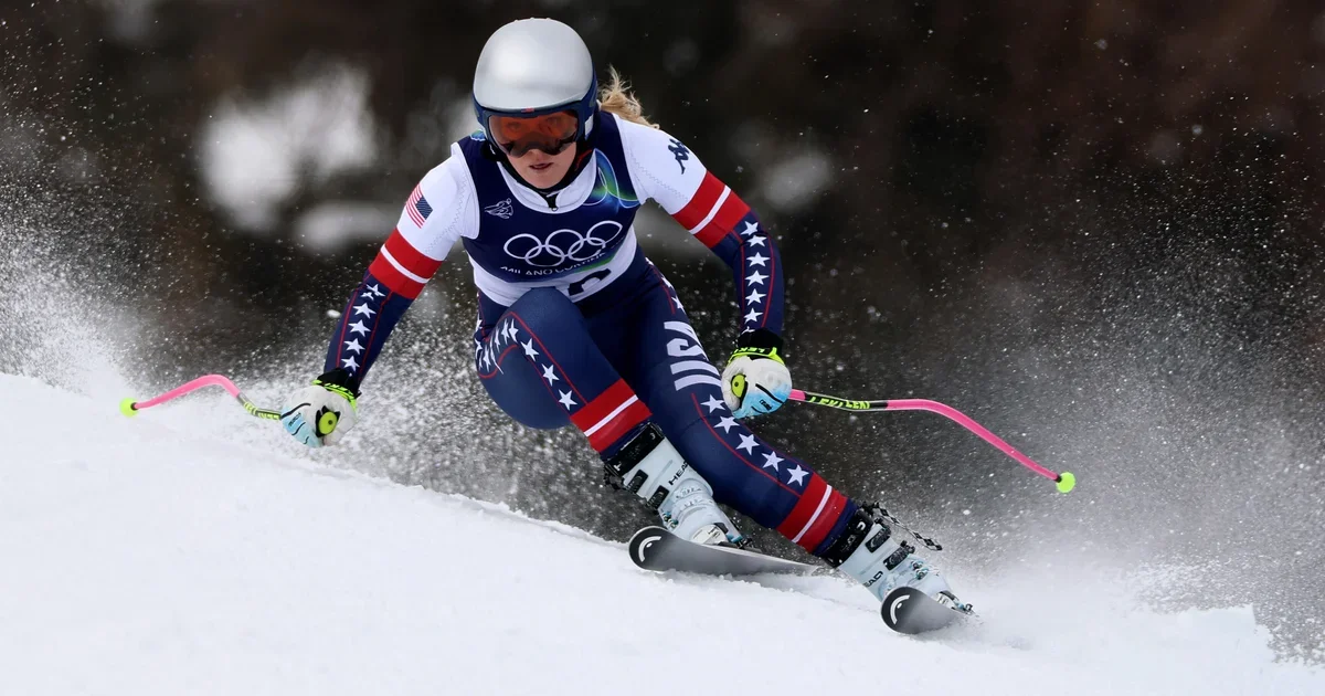 Lindsey Vonn Returns to Olympic Slopes With Torn ACL Ahead of 2026 Games