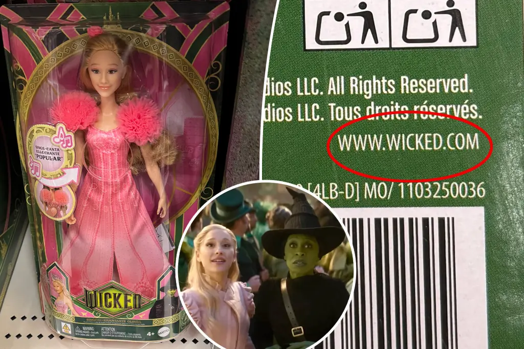 Featured image for Mattel's 'Wicked' Doll Packaging Error Links to Adult Site