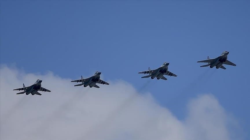 NATO intercepts Russian aircraft over Baltic Sea.