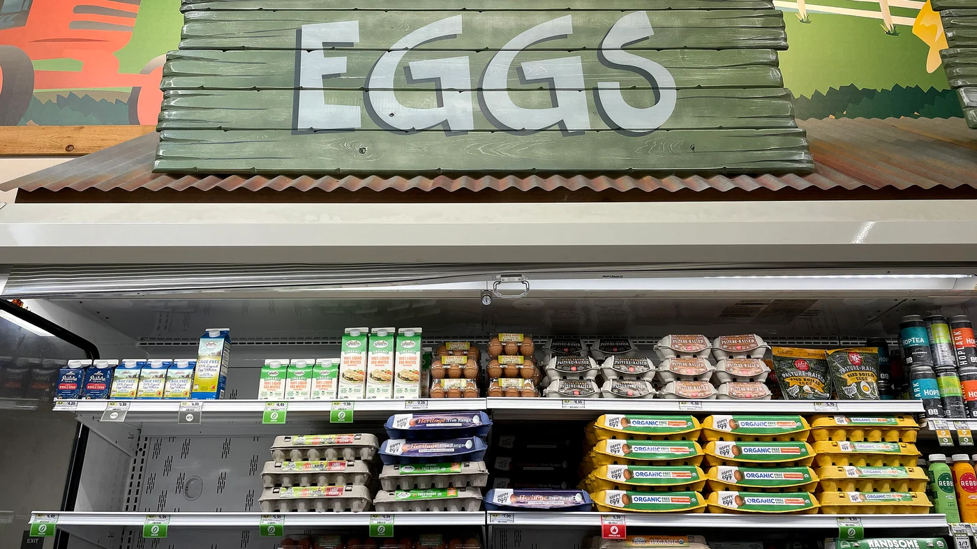 The fluctuating egg prices in Sacramento.