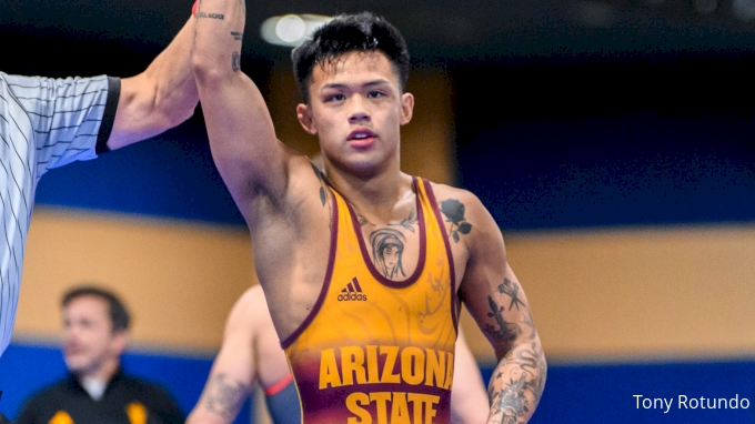 Featured image for "Nebraska Wrestlers Triumph Over Arizona State in Regular Season Finale"