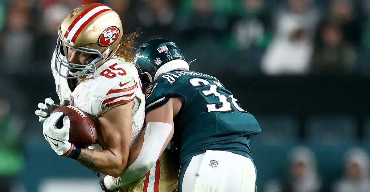 Featured image for Eagles and 49ers Clash in Wild Card Showdown with High Stakes