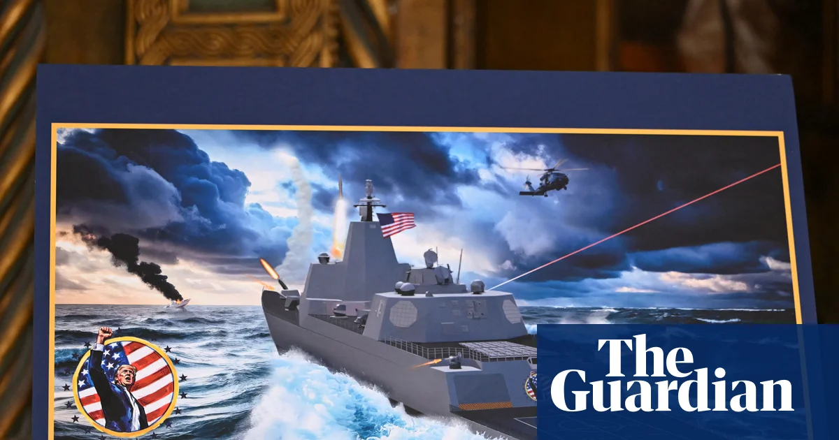 Featured image for Trump Unveils 'Trump Class' Battleships Named After Himself