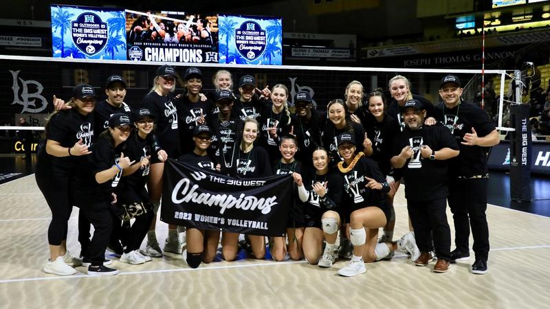 Featured image for "Hawaii Women's Volleyball Dominates Big West Tournament, Secures NCAA Berth"