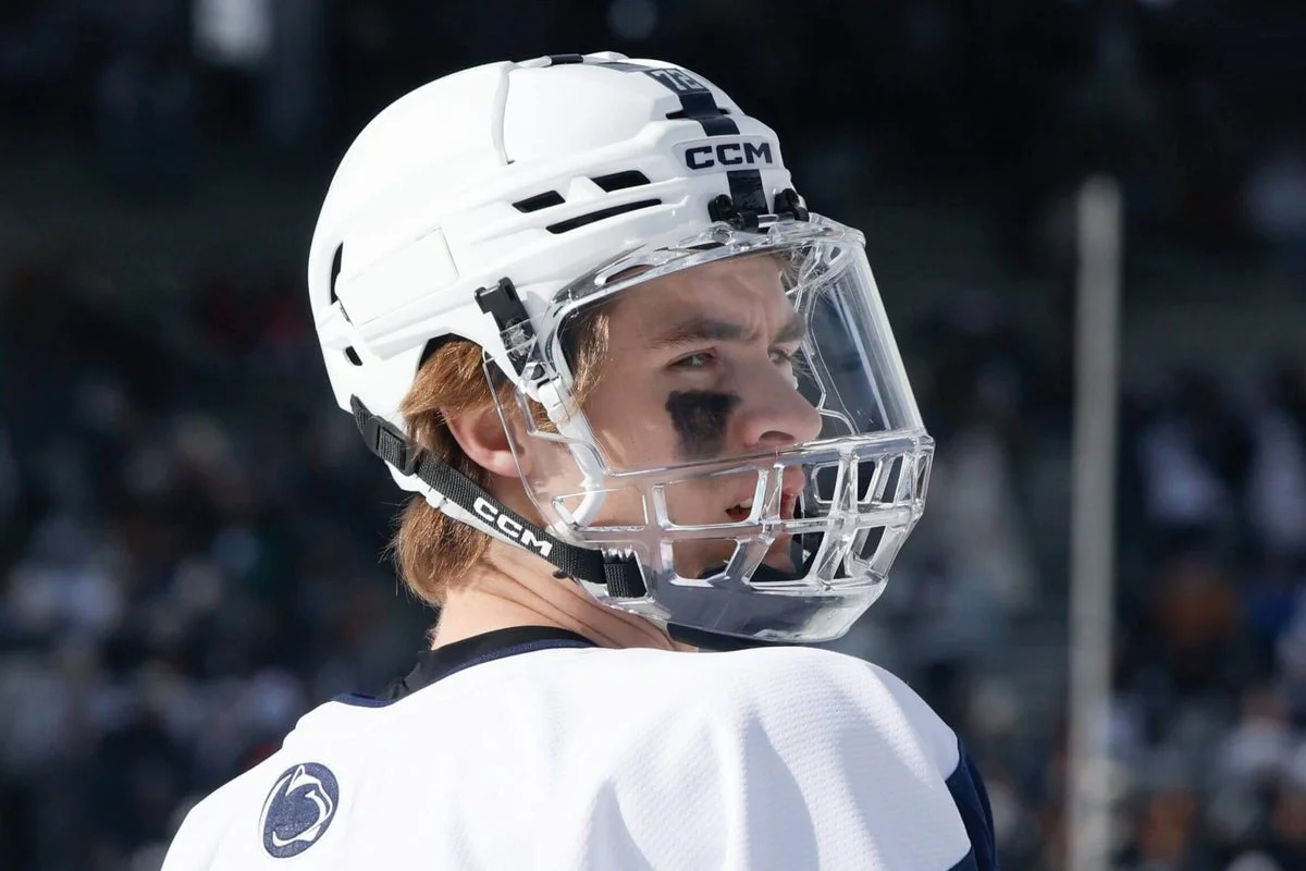 Penn State hockey forward Gavin McKenna charged with felony assault after pub incident