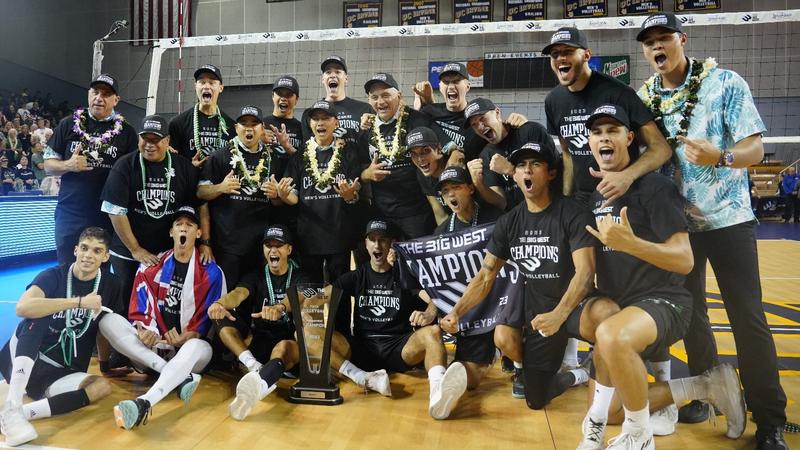 Featured image for UH Manoa Men's Volleyball Dominates Championship Season.