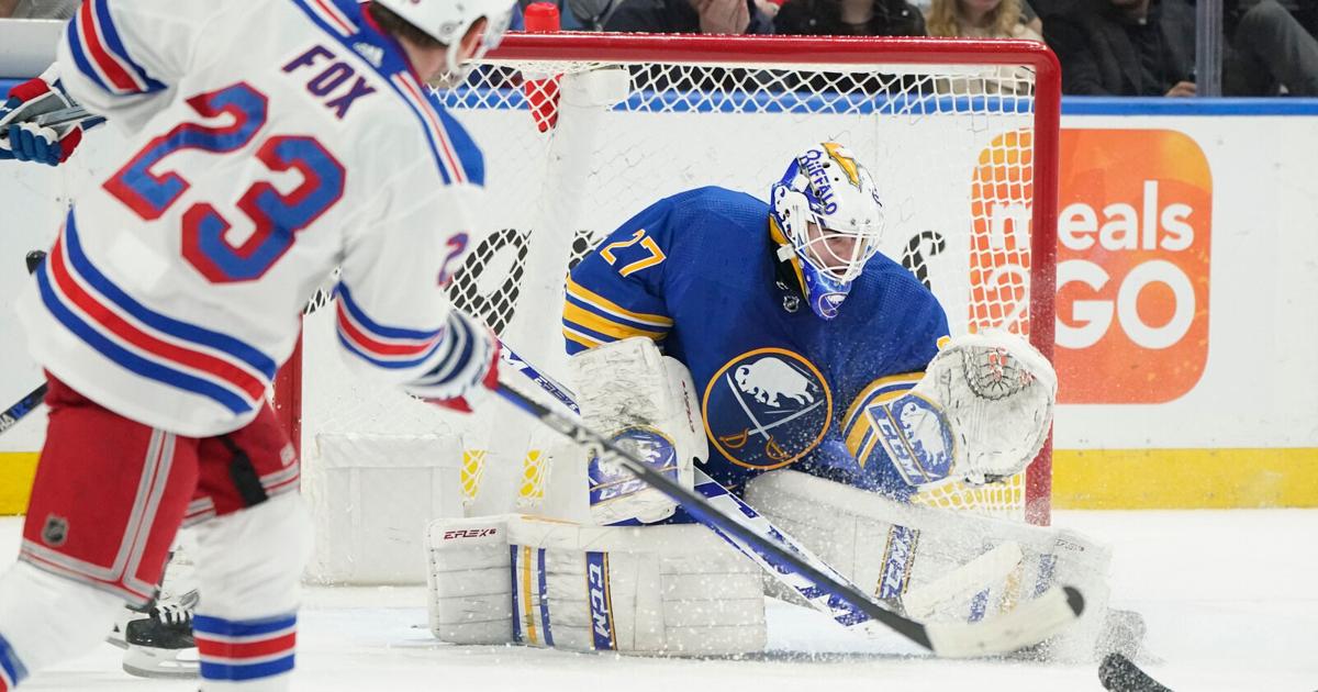 Featured image for Sabres' Levi and Skinner lead team to victory in heartwarming debut week.