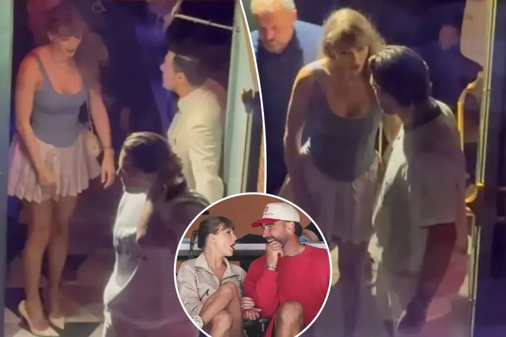 Featured image for Taylor Swift and Travis Kelce Spotted on Romantic NYC Date Night