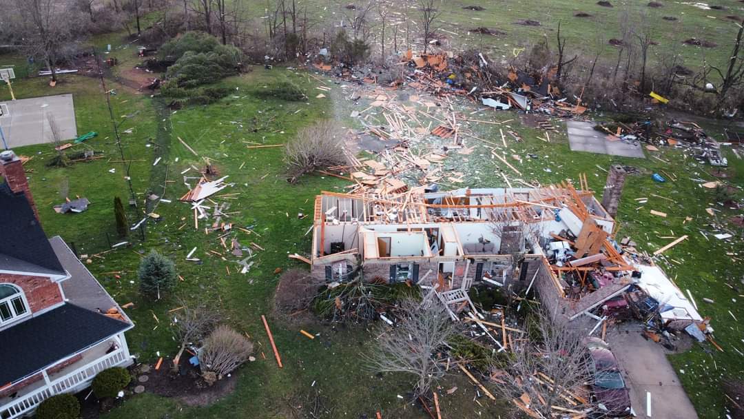Storms wreak havoc in Whiteland and Troy.