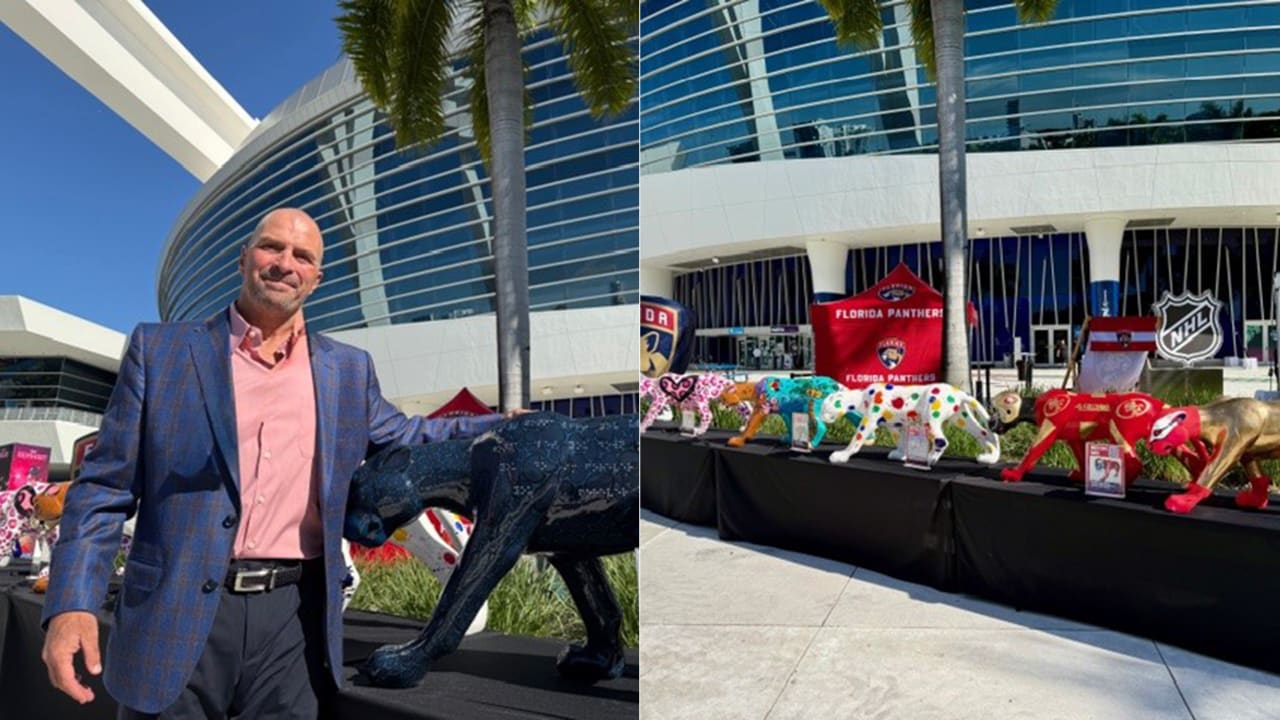 Featured image for Zito to auction panther sculptures to support cancer research