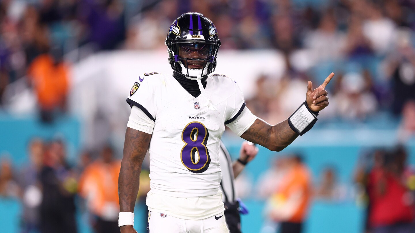 Lamar Jackson Shines as Ravens Dominate Dolphins on Thursday Night