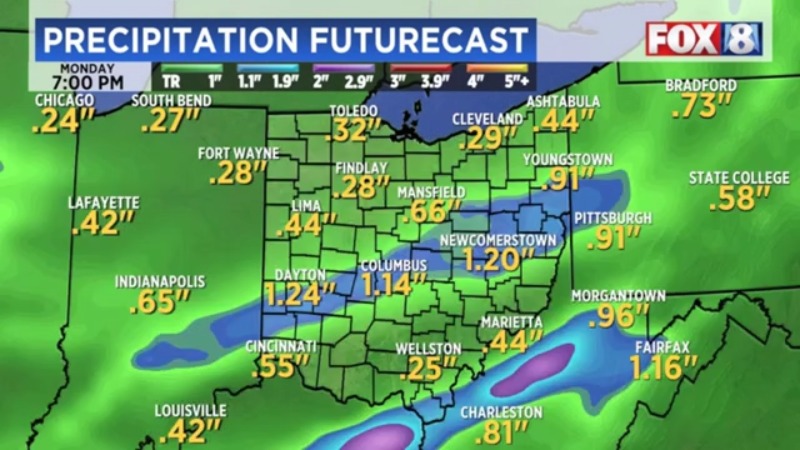 Weekend Weather Update: Rain and Storms Expected