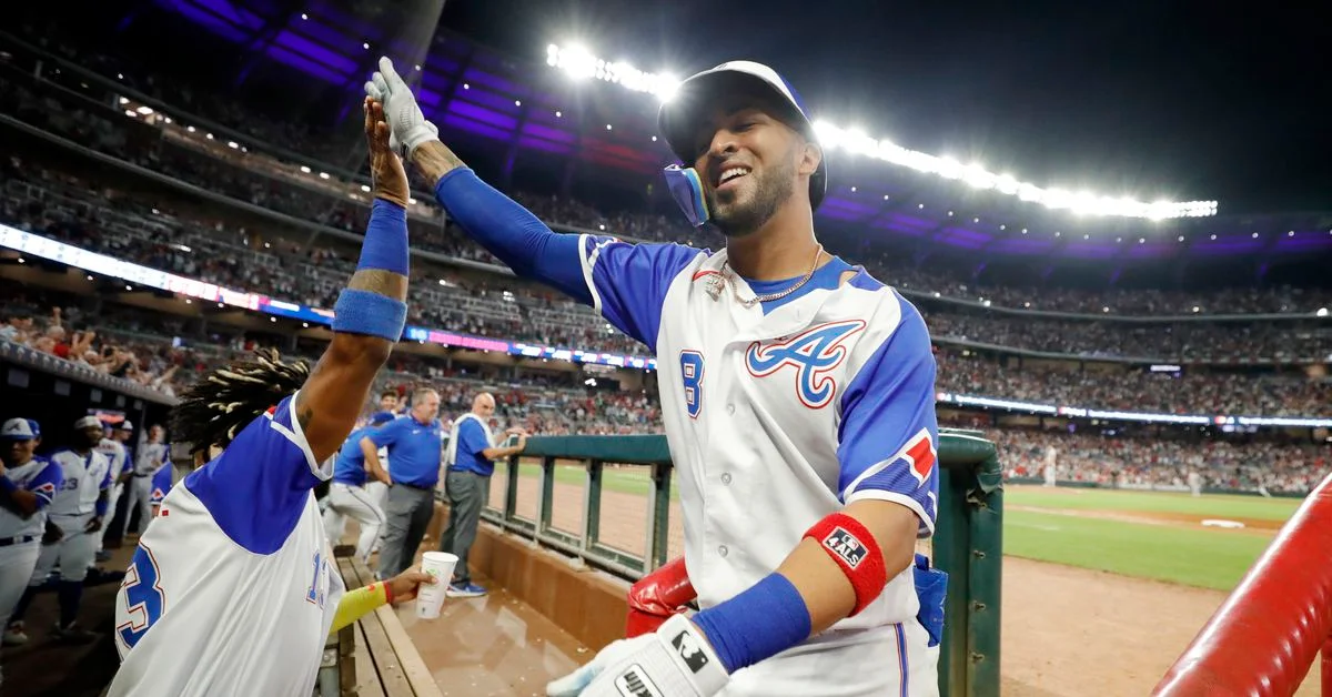 Braves' Rosario leads team to dramatic fifth straight win over Giants