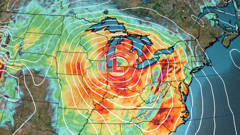 "Rapidly Strengthening Winter Storm Threatens Midwest with Blizzard Conditions and Tornadoes"