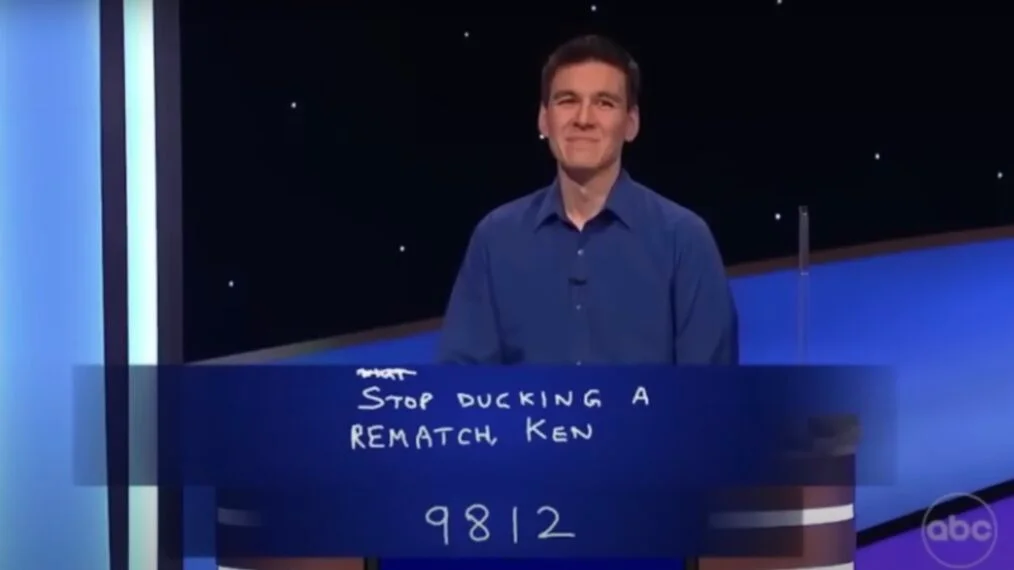 "Jeopardy! Rivals Holzhauer and Jennings Clash Over Rematch"