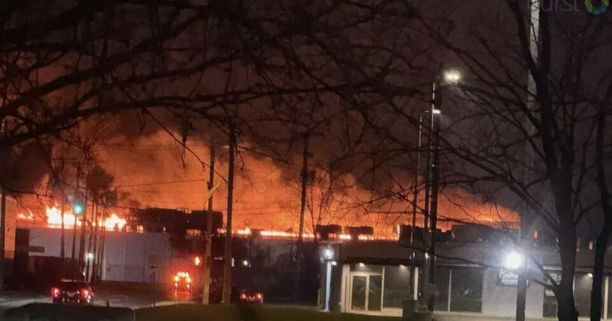 Flames and smoke erupt at Fuyao Glass America plant as crews respond