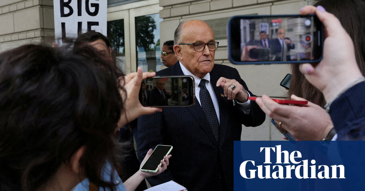 Featured image for Judge rules Rudy Giuliani liable for defaming Georgia election workers