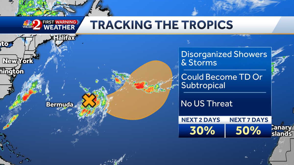 "Atlantic Disturbance: NHC Increases Development Probability"