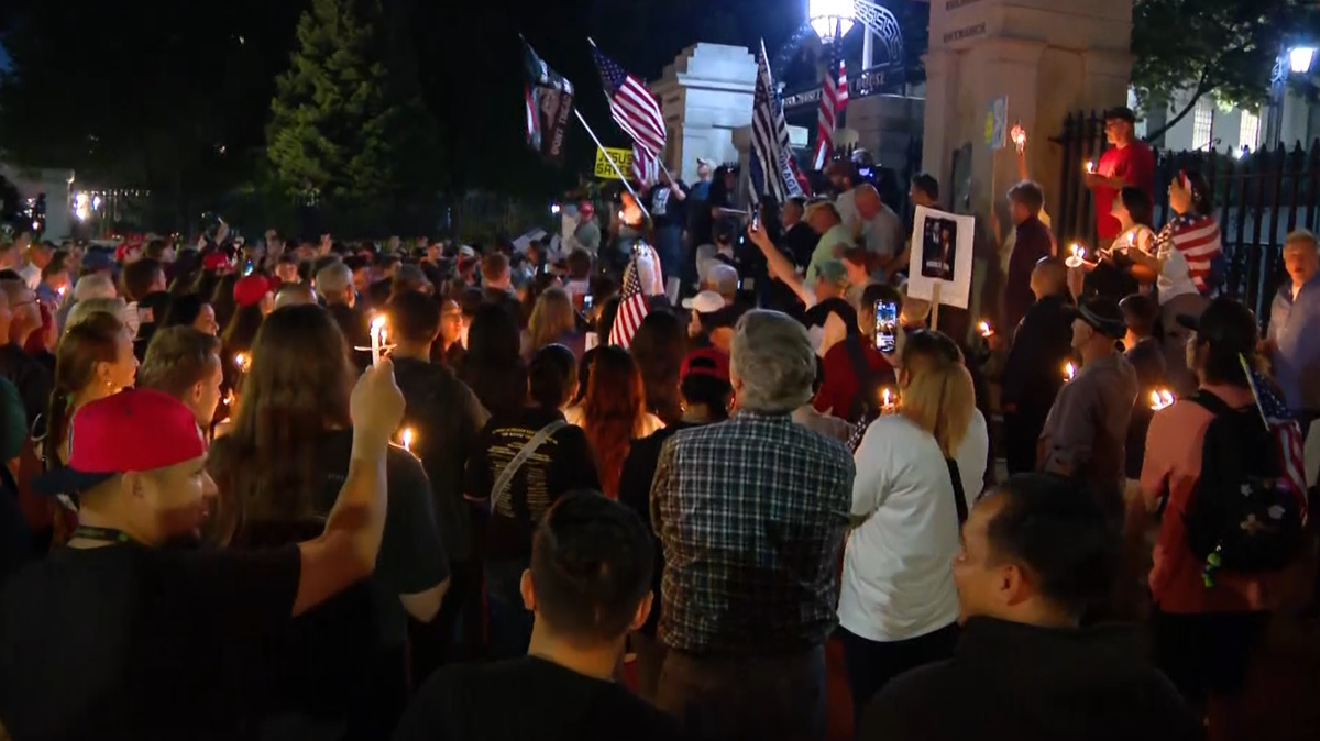 Massive Vigil at Colorado State University Honors Charlie Kirk