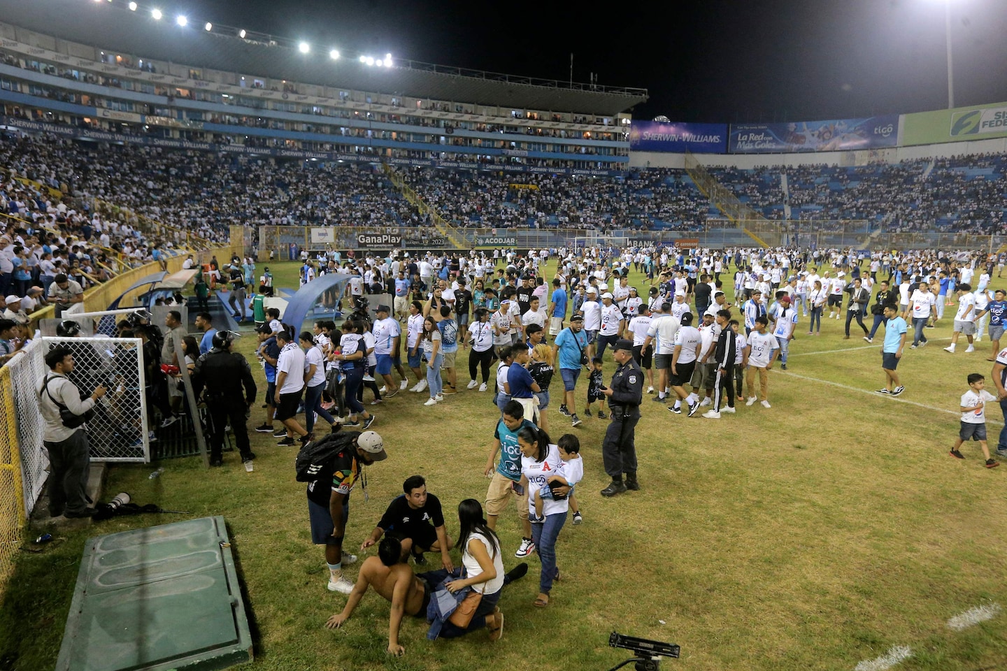 Featured image for "Deadly stampede at El Salvador stadium during soccer match"