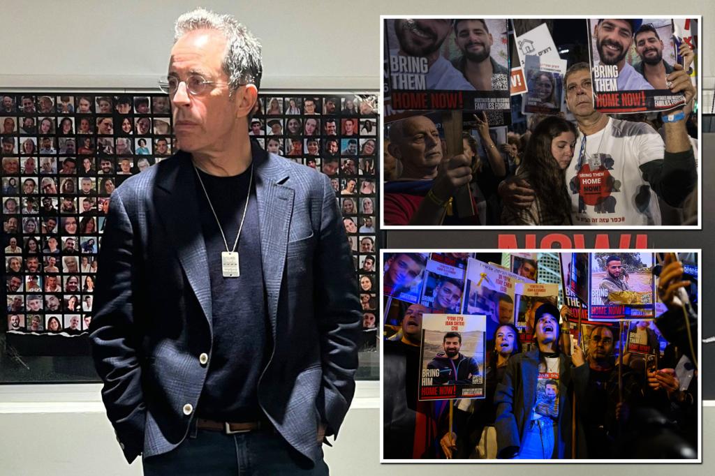 Jerry Seinfeld's Heartfelt Meetings with Israeli Hostages and Their Families
