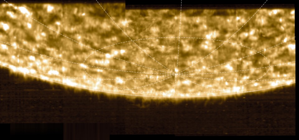 Featured image for Solar Orbiter Captures First Images of the Sun's South Pole