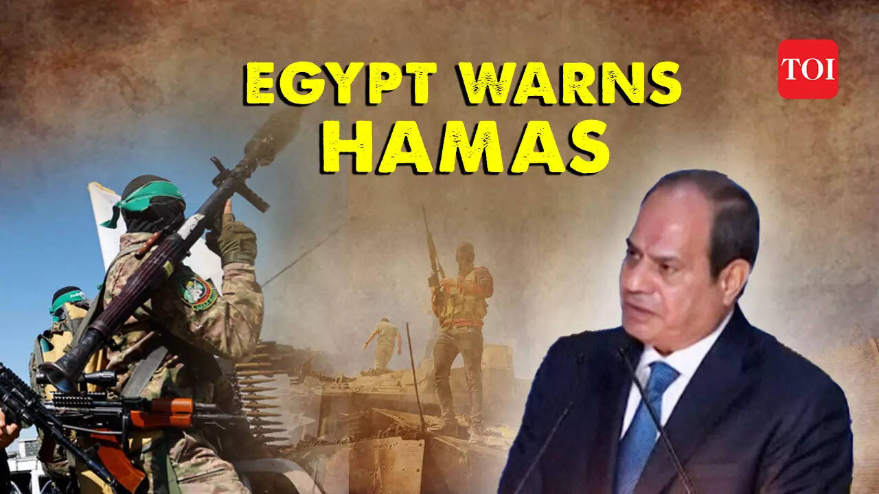 "Egypt's Ultimatum to Hamas: Ceasefire or Face Israeli Advance in Rafah"