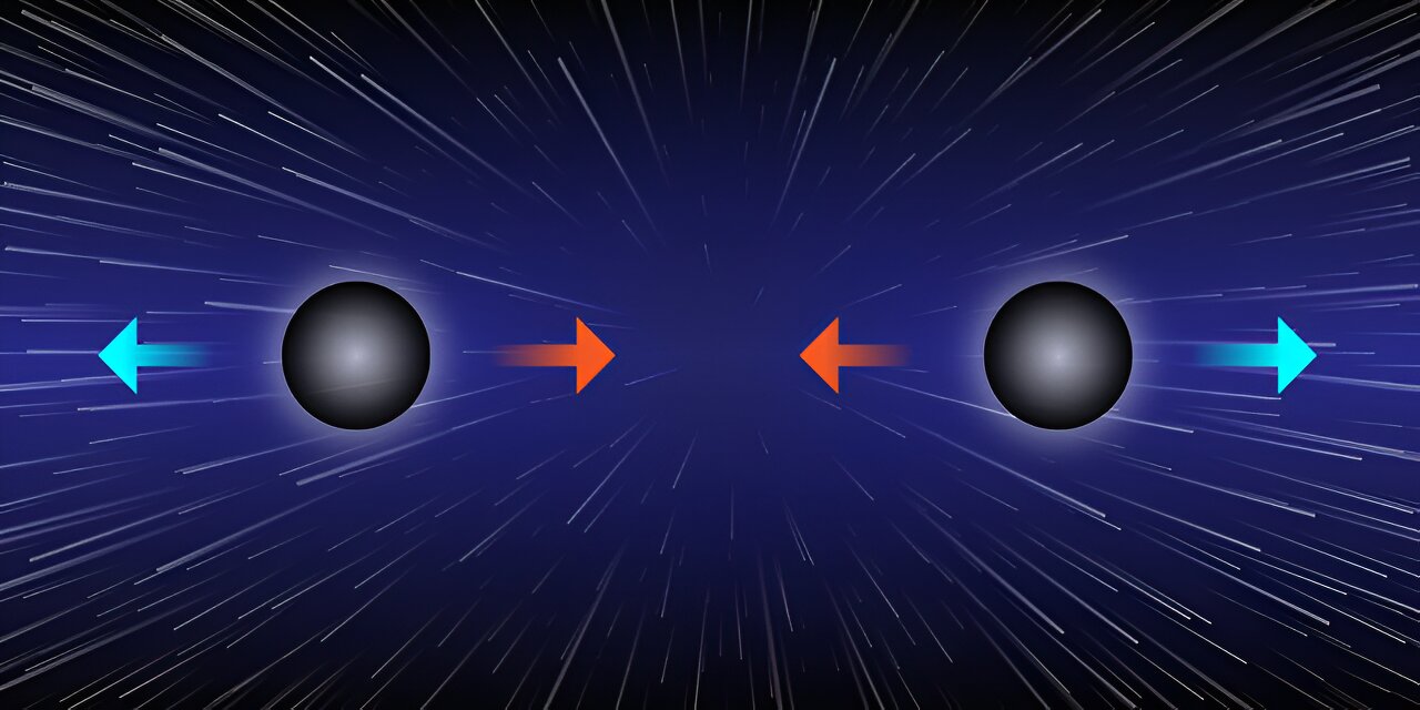 Featured image for "Perfectly Paired Black Holes: Unveiling the Expanding Universe's Astonishing Phenomenon"