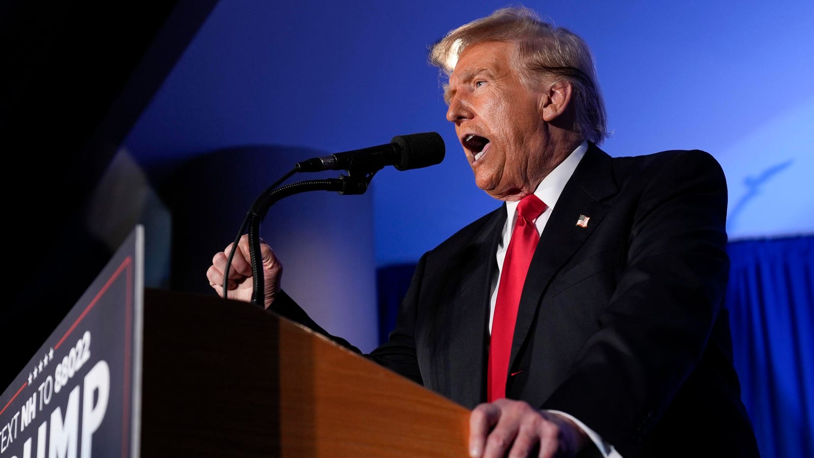 "Trump Advocates Total Immunity for Presidents' Actions, Regardless of Crossing the Line"