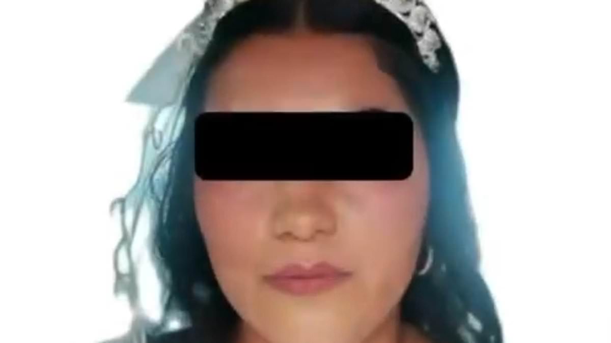 Mexican Bride Arrested for Extortion Handcuffed in Wedding Dress