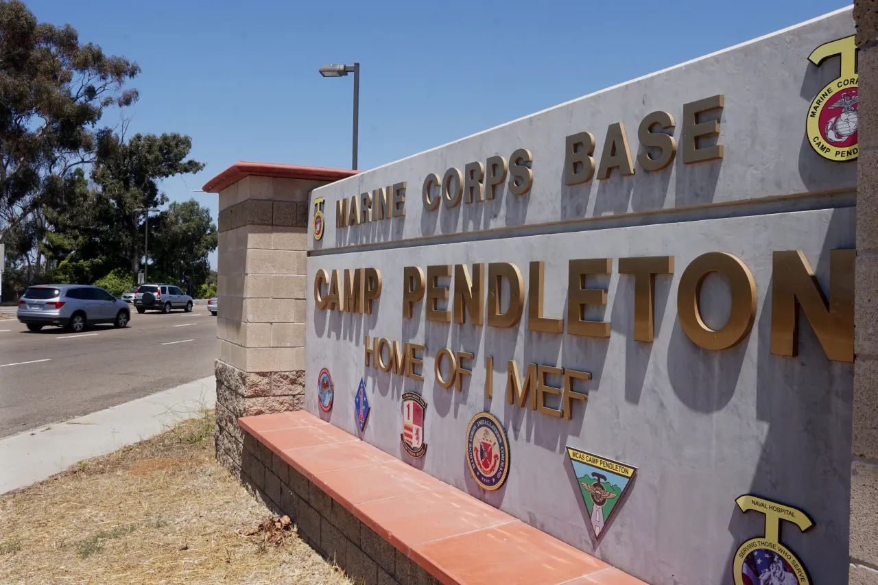 Missing 14-year-old girl found in Marine barracks at Camp Pendleton