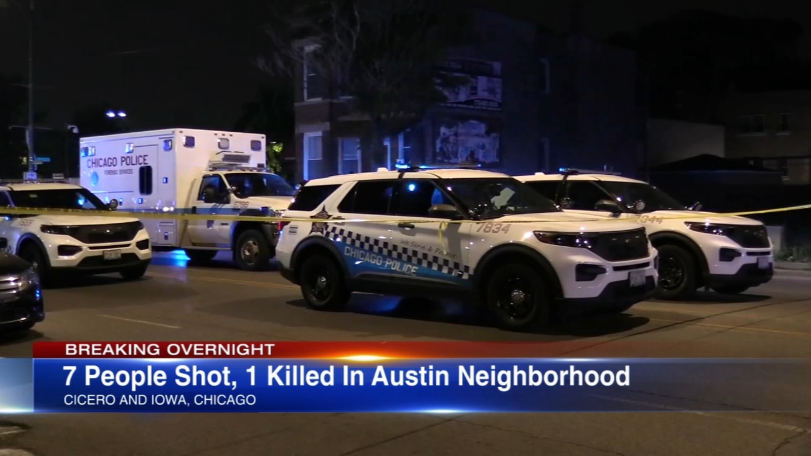 Multiple Shootings in Chicago's Austin Neighborhood Leave 7 Injured and 1 Dead