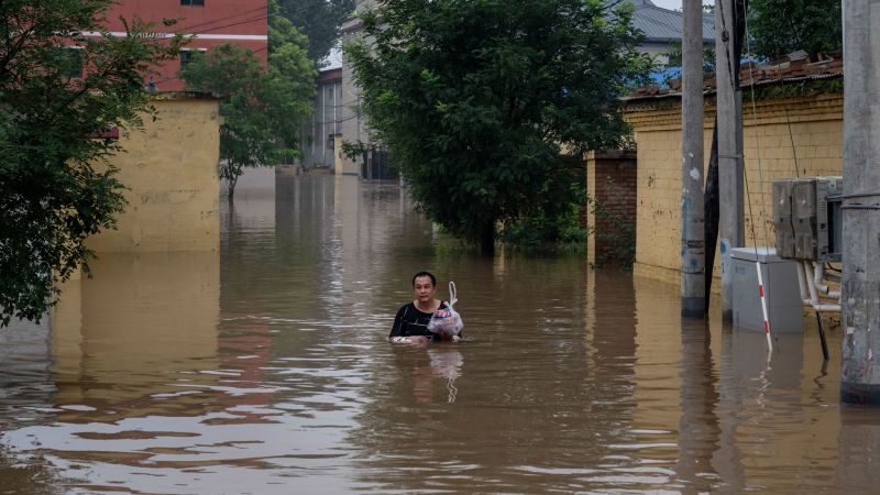 Record Rainfall in Northeastern China Leaves Dozens Dead and Over a Million Displaced