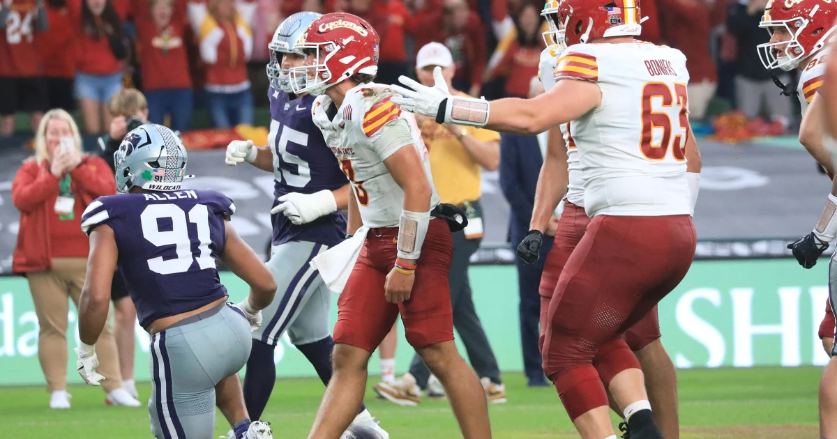 Rocco Becht Leads Iowa State to Season-Opening Win in Ireland