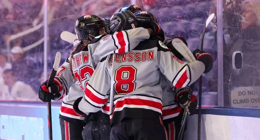 Ohio State Powers Past Northeastern 5-0, Advances to Fifth Consecutive Frozen Four Title Game