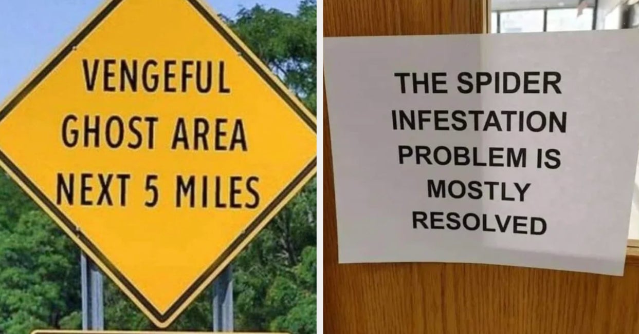 Featured image for "Laugh Out Loud: Hilarious Signs from Reddit's 12/3/23 Week"