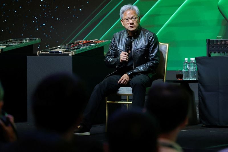 Featured image for Jensen Huang predicts China's victory in AI race over US