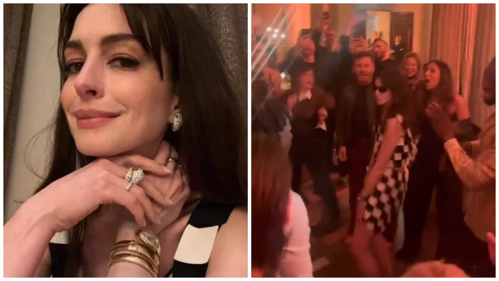 Featured image for Anne Hathaway's Viral Dance Moves and Red Hot Fashion Moments in Milan
