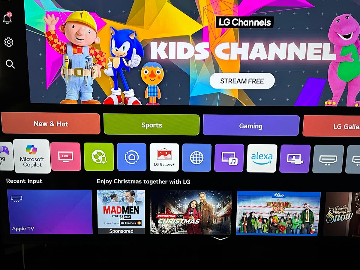 Featured image for LG to enable removal of unremovable Microsoft Copilot shortcut on smart TVs
