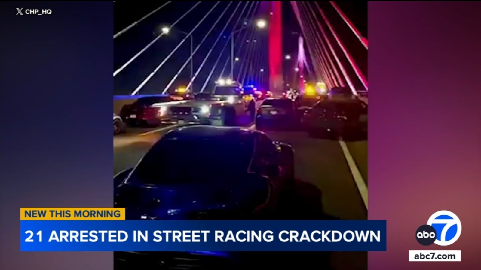 Featured image for 21 Arrested in 110 Freeway Street Racing Crackdown
