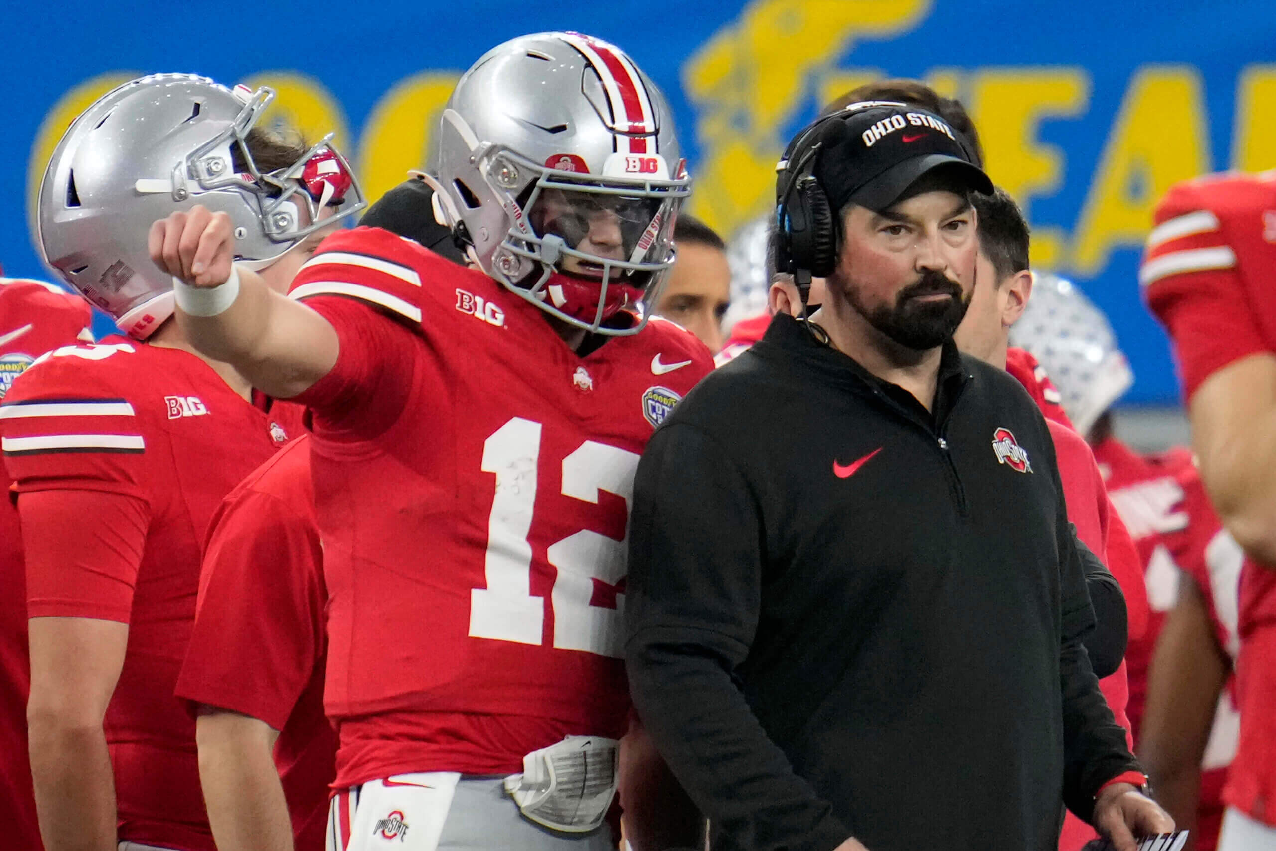 Featured image for "Quarterback Quandary: Ohio State's Post-Cotton Bowl Dilemma and the Search for Solutions"