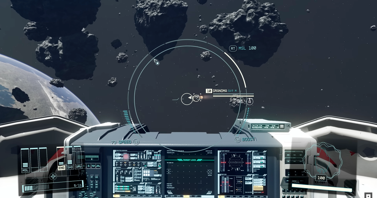 Featured image for Skyrim Grandma denies Starfield appearance and future play.