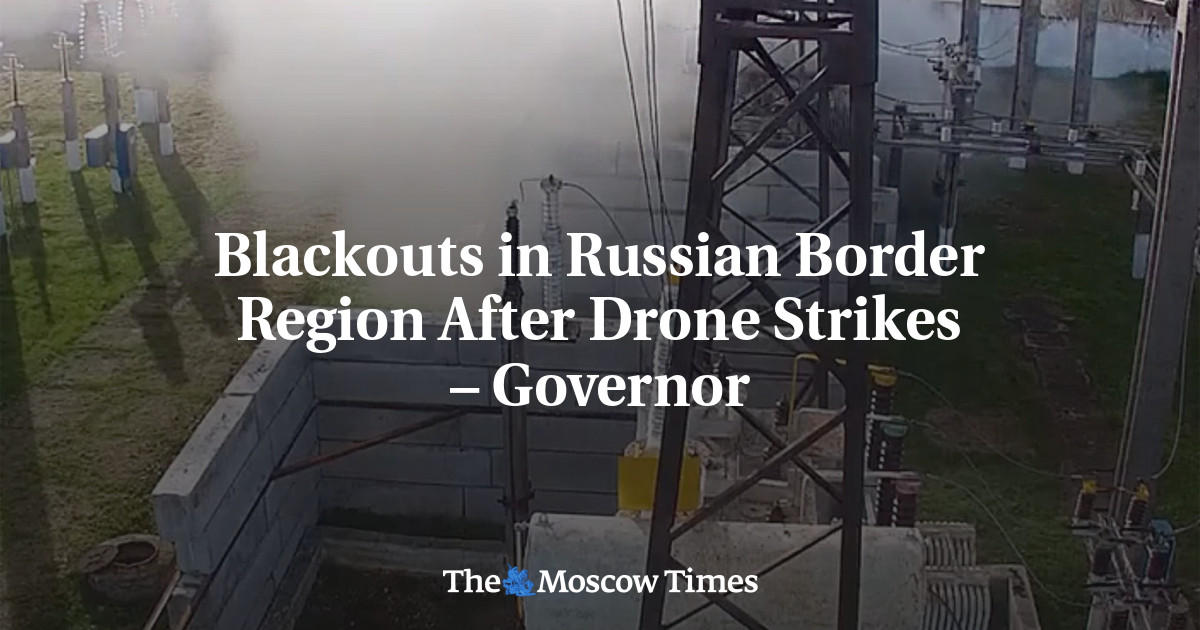 Russian Border Region Suffers Blackouts Following Drone Attacks