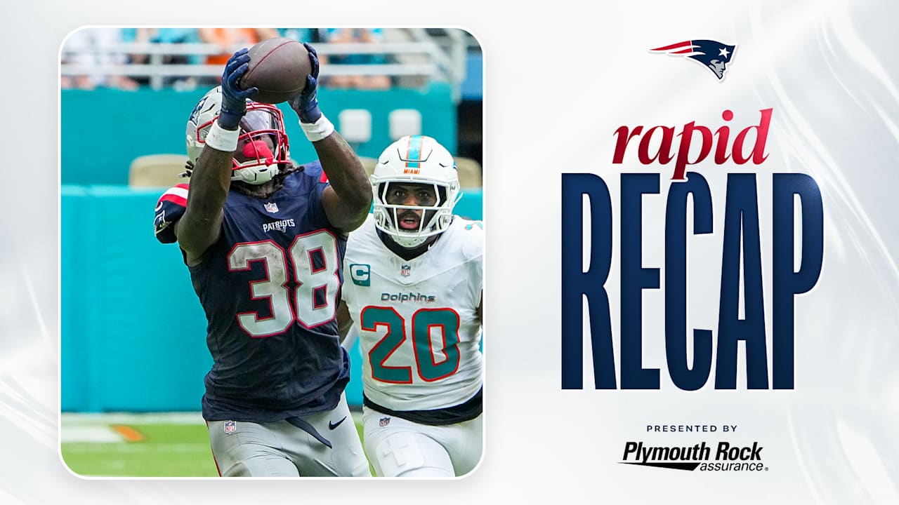 Patriots Edge Dolphins 33-27 in Thrilling Showdown