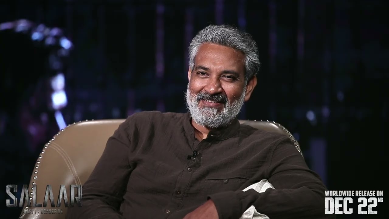 Featured image for SS Rajamouli Joins Prabhas and Prithviraj Sukumaran for Salaar Premiere