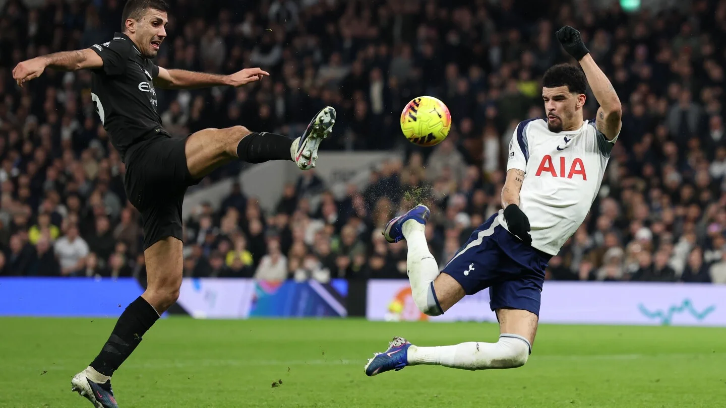 Solanke's Scorpion Kick Sparks Spurs Comeback vs City