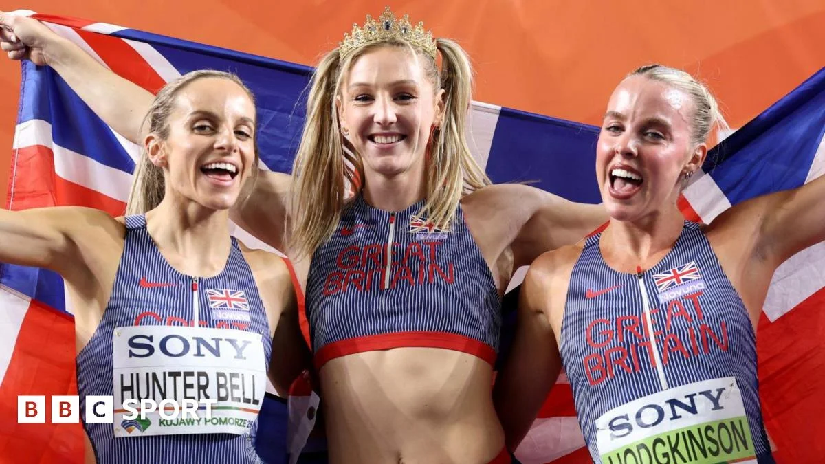 GB claim historic three-gold sprint at World Indoors in 28 minutes